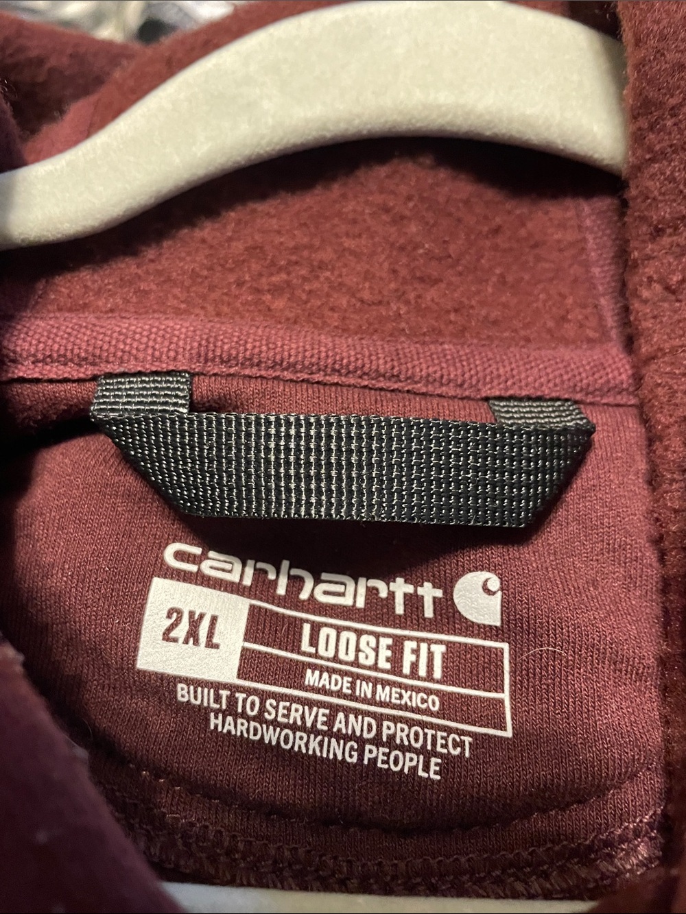 Men’s 2XL Carhartt hoodie. - Picture 4 of 4